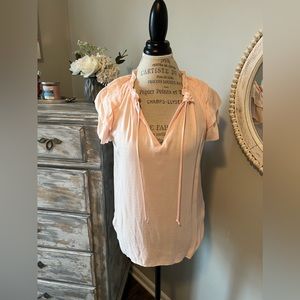 💗 NWOT Tiered Ruffle Sleeve Top By Scotch & Soda